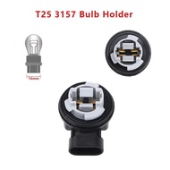 1x T25 3157 Bulb Holder Tail Light Socket For Case Accessories