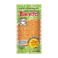 (ยกแผง12+ฟรี1) เบนโตะ Bentoปลาหมึกอบ คละรส ปลาหมึกอบรสทรงเครื่อง รสชาติหวานเผ็ดกลางอร่อย ขนาด 5 กรัม