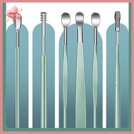 Purelove> 6 Pcs Ear Cleaner Kits Earpi Stis Earwax Remover Ear Pi Cleaning Ear Cleanser Spoon Earpi 