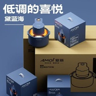 Amoi Air Fryer Household New Electric Oven Electric Fryer Integrated Flip-Free Visible Large-Capacit