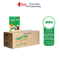 Thùng 24 hộp sữa đặc Ngôi Sao Phương Nam xanh lá Hộp giấy 380g