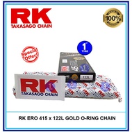 RANTAI RK O-RING GOLD CHAIN 415 KLO/KLO X 122L/132L (415 KLO/ERO)