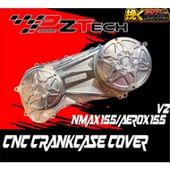 Pz Tech CNC Crankcase Cover Nmax v2 / Aerox v2 NON SLOTTED