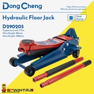 DongCheng DUAL PUMP Low Profile Hydraulic Floor Jack 3 Ton D290205- DongCheng Hand Tool