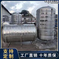 水箱不鏽鋼水塔臥式立式儲水罐蓄水桶家用樓頂大容量水池加厚