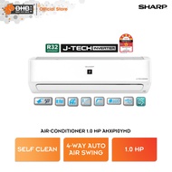 Sharp J-Tech Inverter Air Conditioner AHXP10YMD 1.0 HP Plasmacluster Technology 5 Star Rating Aircond Penghawa Dingin