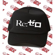 Anime Trucker Hat Re:zero Rezero Re Zero