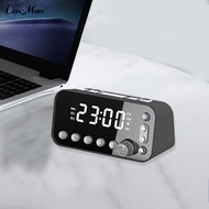 Digital Alarm Clock Radio Dual USB Adjustable Volume LED Display Sleep Timer Wireless FM/DAB Clock Radio Home Supplies