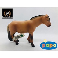 Animal model, genuine Papo animal toy Fjord Horse 51006 - Schleich House