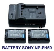 NP-FH50 \ FH40 \ FH50 \ FH60 แบตเตอรี่ \ แท่นชาร์จ \ แบตเตอรี่พร้อมแท่นชาร์จสำหรับกล้องโซนี่ Battery