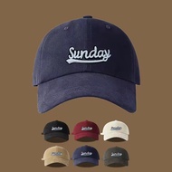 Unisex Embroidered Baseball Cap Hat Sunday Korean Style Yona