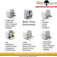 Travel Adapter Converter US UK India Australia Indonesia and more.