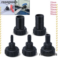 ROSEGOODS1 IBC Tank Adapter Durable Water Connectors Tap Connector Fitting Tool Outlet Connection