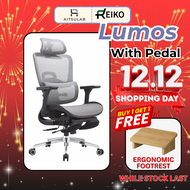 Reiko Lumos Full Mesh Ergonomic Chair Kerusi Gaming Chair Office Chair Computer Chair 椅子人体工学椅电竞椅 - 5