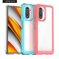 Lereach Colorful Transparent Case for Xiaomi 14T 14TPro 13T Pro K60 Ultra Poco F5 Pro F3 F4 Redmi No