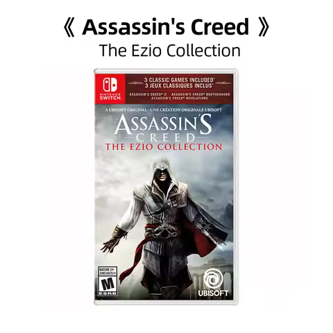 Nintendo Switch- ASSASSIN CREED THE EZIO COLLECTION - Games Physical Cartridge