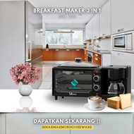 Breakfast Maker 3 in 1 / Mesin Pemanggang 3 in 1 / Coffe Maker 3 in 1 - Fomac