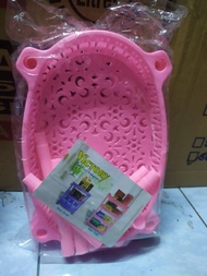 Rak plastik mini victori oval ssn 2 / rak pelastik dua susun / rak buku / rak kecil / lemari / almar