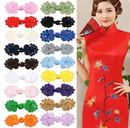 (3 Pairs) Button Chinese Crystal / Chinese Knot Button Cheongsam / Cheongsam Button / Butang Cheongsam / Butang Cina