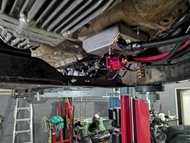 ถังเอ ใต้เครื่อง สแตนเลสแท้ 💯ถังพักเชื้อเพลิง ถังA เกลียวนอก An6 หนาๆ