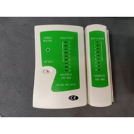 NS-468 RJ45 + RJ11 CABLE TESTER. network cable tester.