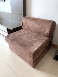 Brown Folding Bed / Sofa Bed