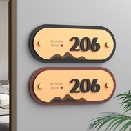 3D premium acrylic residential apartment Hdb Unit Unit Number Signage Door Unit Number House Number 