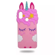 Casing Vivo y91 y93 y95 y11 y12 y15 y17 y19 Softcase Cartoon Motif Unicorn Best Mobile Phone Protector