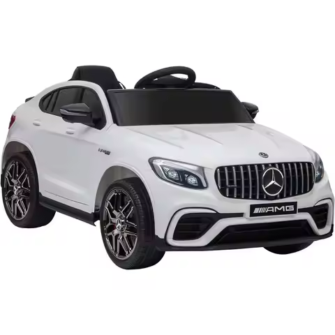 12V Toddler Ride On Car with Remote Control, Mercedes Benz AMG GLC63S Coupe, Electric Car with 2 Spe