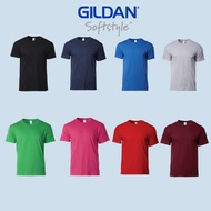 Gildan T Shirt Soft Style Cotton Adult Plain T-Shirt | T恤 | T Shirt Kosong