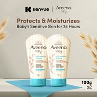 [Bundle of 2] Aveeno Baby Daily Moisture Lotion 100g