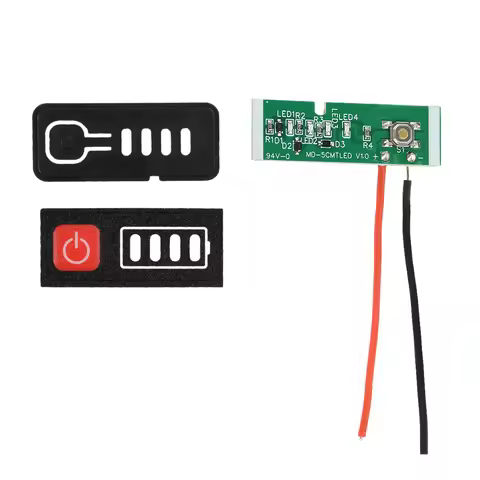 5S 18V 21V Electric Drill Screwdriver Battery Capacity Indicator LED Power Display for 5S1P 5S2P 186