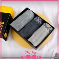 MS JOSEI - Men's Seamless Boxer Briefs Imported Quality Men's Underwear Set CD009PCS