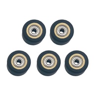 γSleekγ 5pcs Pinch Rollers for Roland Mimaki Graphtec Vinyl Cutter Plotter 3x11x16mm / 4x11x16mm / 4