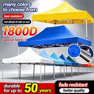 Canvas Only 10'X 10'And 8'X 8'Roof Canopy 80cm Express Night Market Canopy Top Khemah Niaga Bumbung 