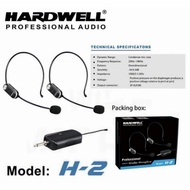 Mic Wireless Original Bando Hardwell H2 ISI 2 Microphone