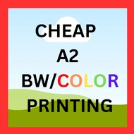 [Printing Service] A2 Black & White / Colour Print