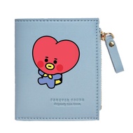 Bts Color Short Wallet bts Wallet Student Fashion Creative Multi-card Coin Purse Card Holder