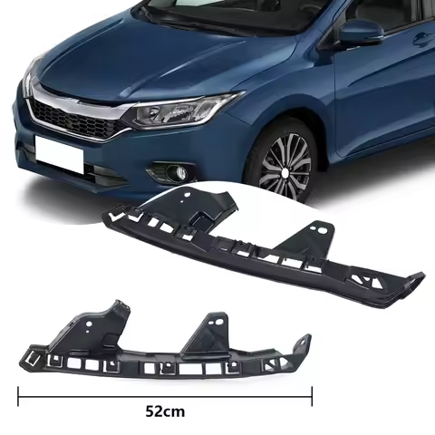 Car Accessories For HONDA CITY 2015 2016 2017-2019 Front Bumper Side Spacer Headlight Bracket Holder