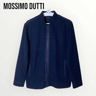 Mossimo Dutti เสื้อแจ็คเก็ตชายผ้าวูลสีน้ำเงิน