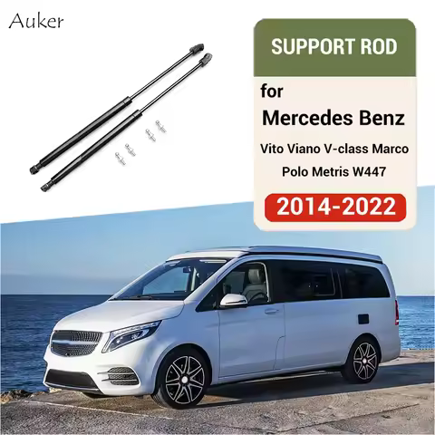 Car Bonnet Cover Lift Support Spring Shock Strut Bars Gas Rod for Benz Vito Viano V-class Marco Polo