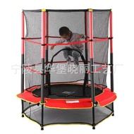 A-6🏅Trampoline Children's Indoor Commercial Trampoline Outdoor Adult Trampoline Outdoor Large with Safety Net Trampoline