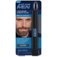 Just for Men 1-Day Beard & Brow Color, Temporary Color for Beard and Eyebrows, For a Fuller, Well-De