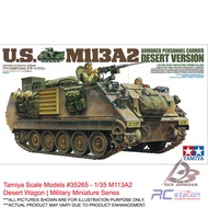 Tamiya Scale Models #35265 - 1/35 M113A2 Desert Wagon | Military Miniature Series