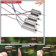 【VARSTR⭐】DC3.7V 40000-50000rpm 612 614 716 Hollow Cup Motor Coreless Motor for RC HM