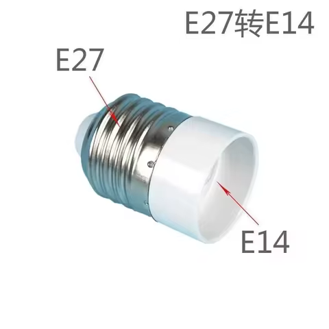Bulb Holder Socket Screw Converter Adapter E27 Bulb Socket Into E14 E27 To E14 Base LED Light Lamp H