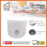 [Local Seller] Aerogaz AZ-1800RC 1.8 Litre Rice Cooker