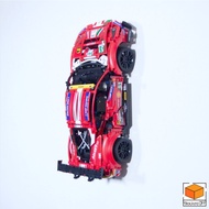 Flush Wall Mount for Lego Technic FERRARI 488 GTE (42125)