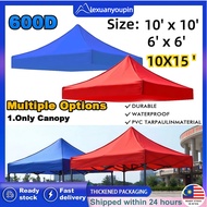 Outdoor Campstread 8x8 10x10 10X15 Canvas only market canopy canopy Canvas/ canopy cloth/ for market