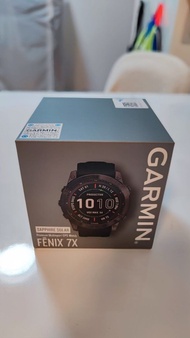 Garmin Fenix 7X Sapphire Solar 智能手錶